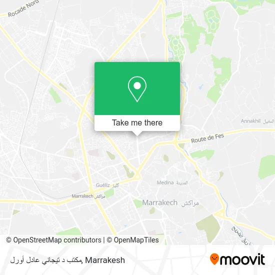 مكتب د تيجاني عادل أورل plan