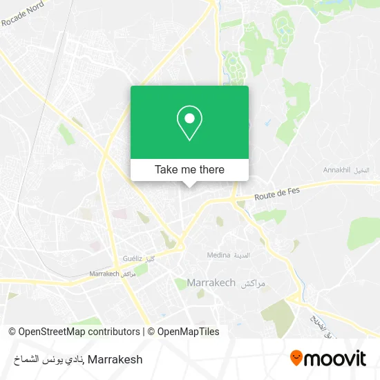 نادي يونس الشماخ map