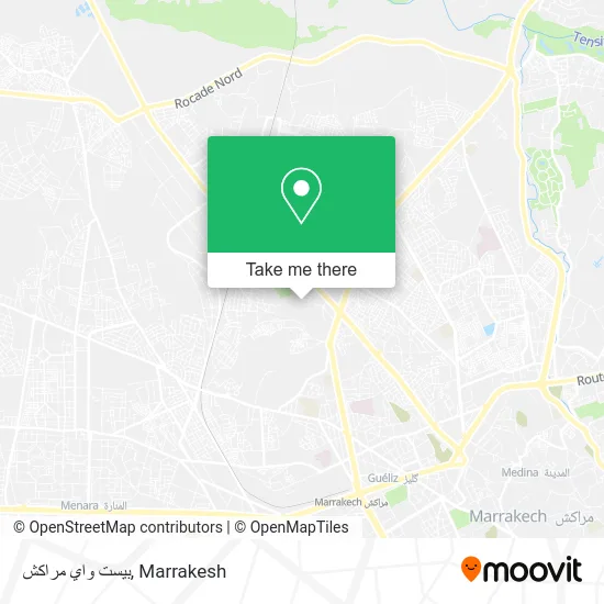 بيست واي مراكش map