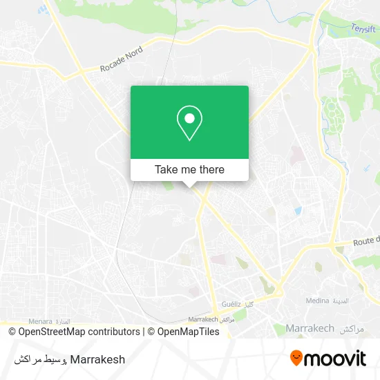 وسيط مراكش plan
