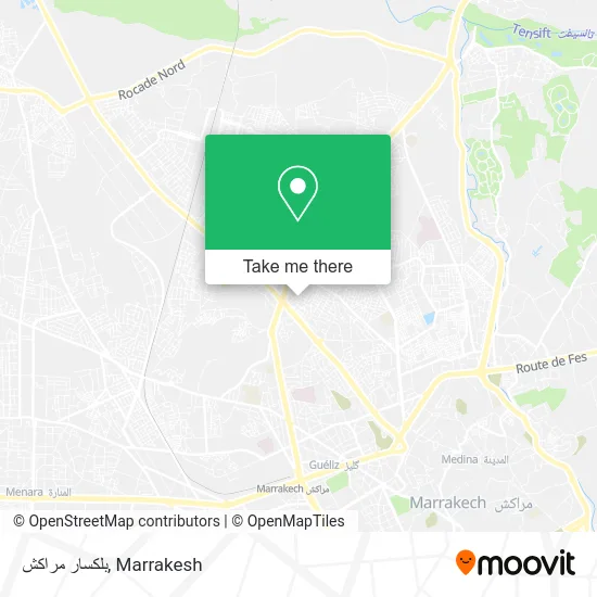 بلكسار مراكش plan