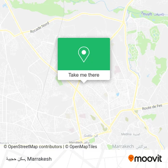 سكن حجيبة map