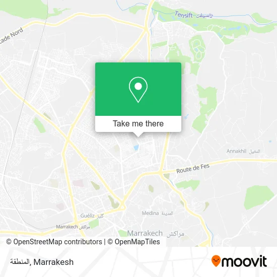 المنطقة map
