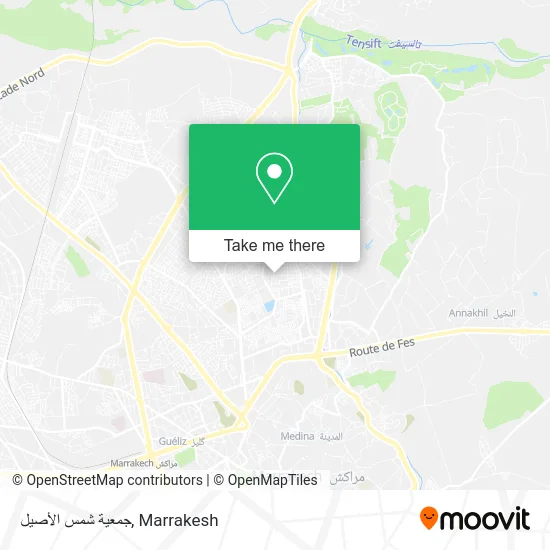 جمعية شمس الأصيل map