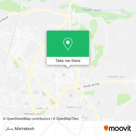 مسكن map