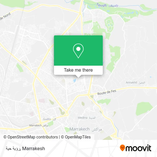 رؤية حية map