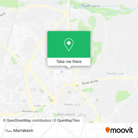 سبانا map