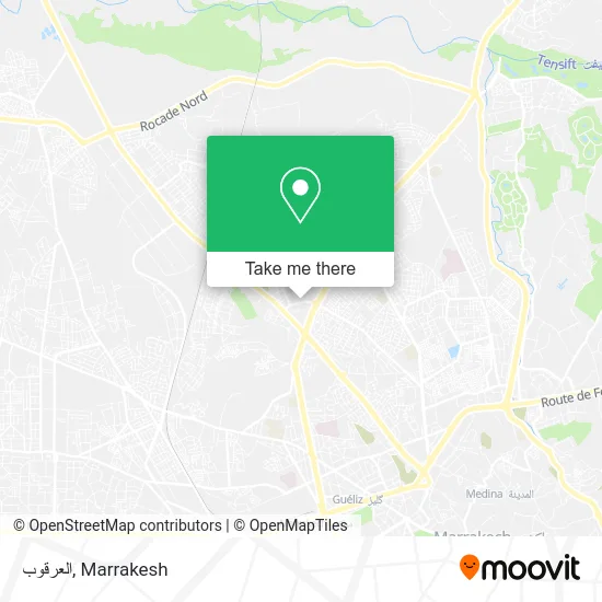 العرقوب map