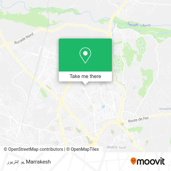 بو إنتريور map