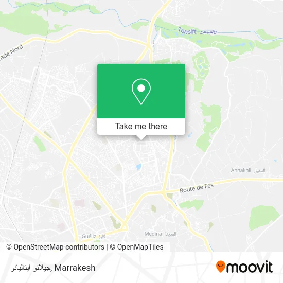 جيلاتو ايتاليانو map