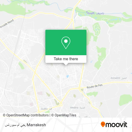 جي ام سبورتس map