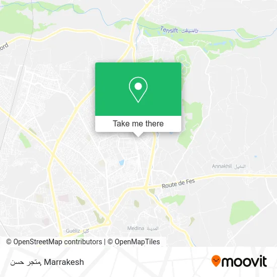 متجر حسن map
