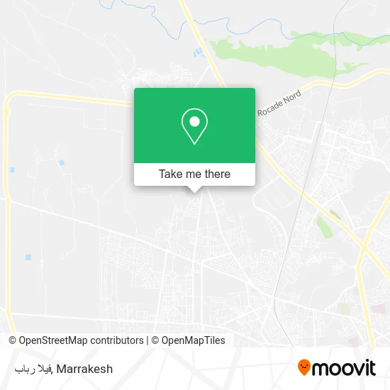فيلا رباب map