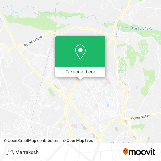 الدار map