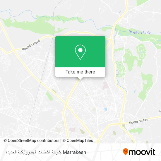 شركة الشبكات الهيدروليكية الجديدة map