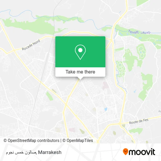 صالون خمس نجوم map
