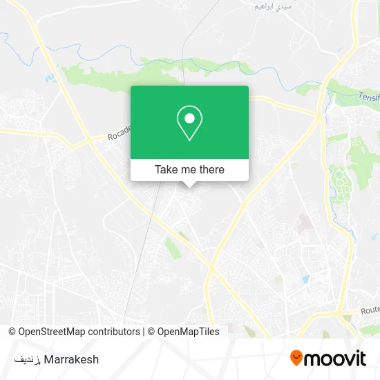 زنديف map