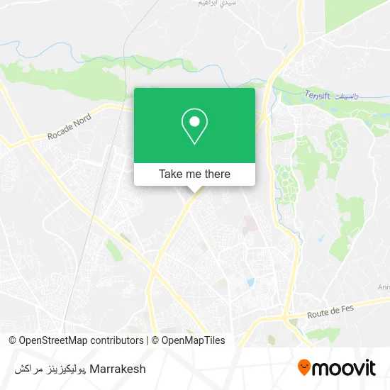 بوليكيزينز مراكش plan
