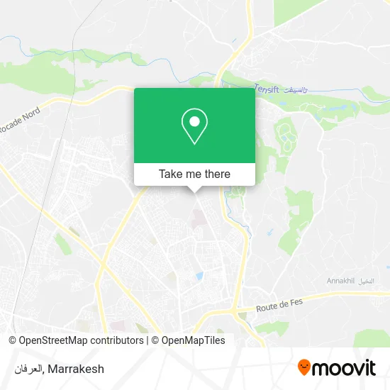 العرفان map