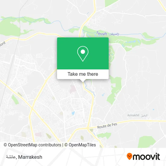 عائشة map