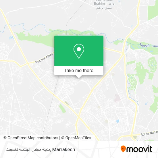مدينة مجلس الهندسة تانسيفت plan
