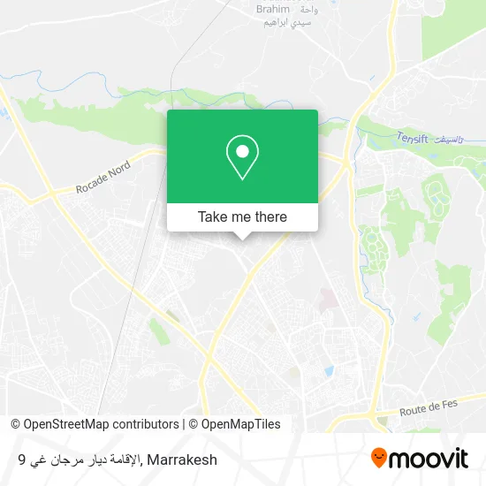 الإقامة ديار مرجان غي 9 plan