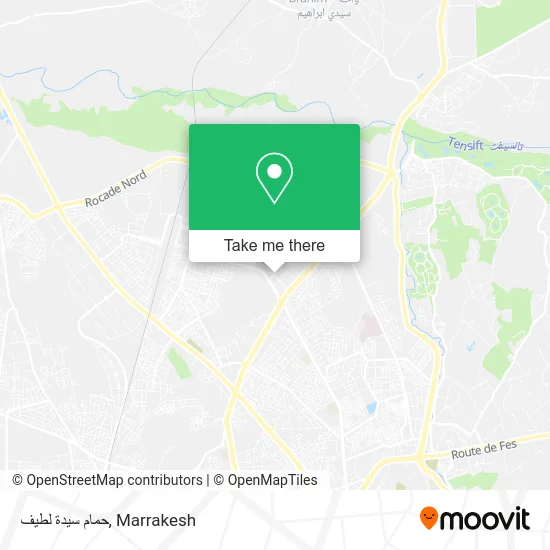 حمام سيدة لطيف plan
