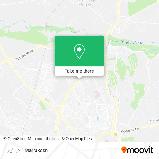 كاش بلوس map