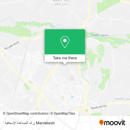 رائد المساعدة الإسعافية map
