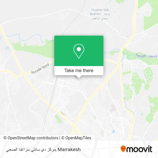 مركز دي سانتي سراغنا الصحي plan