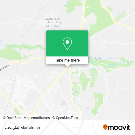ليالي بغداد map