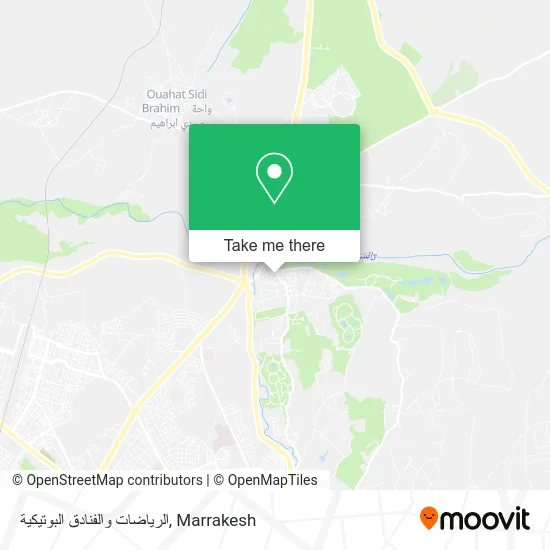الرياضات والفنادق البوتيكية map
