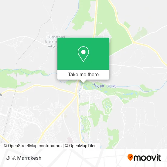 تيزال map