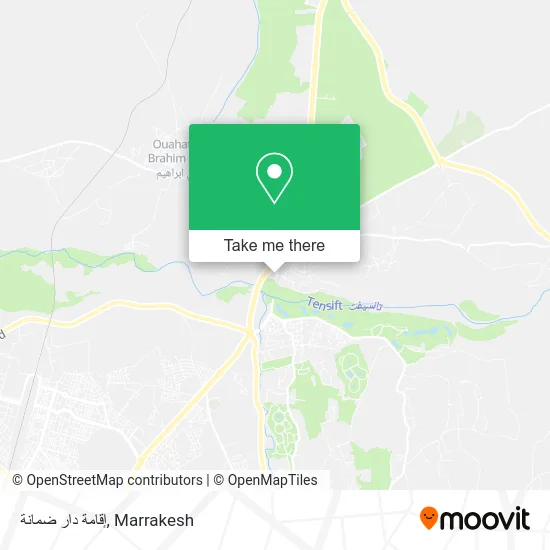 إقامة دار ضمانة map