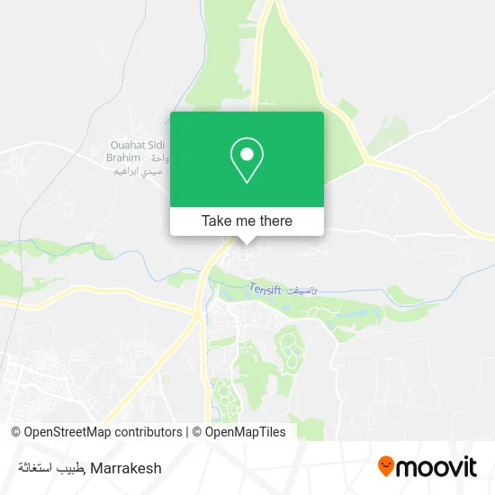 طبيب استغاثة map
