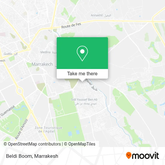 Beldi Boom map