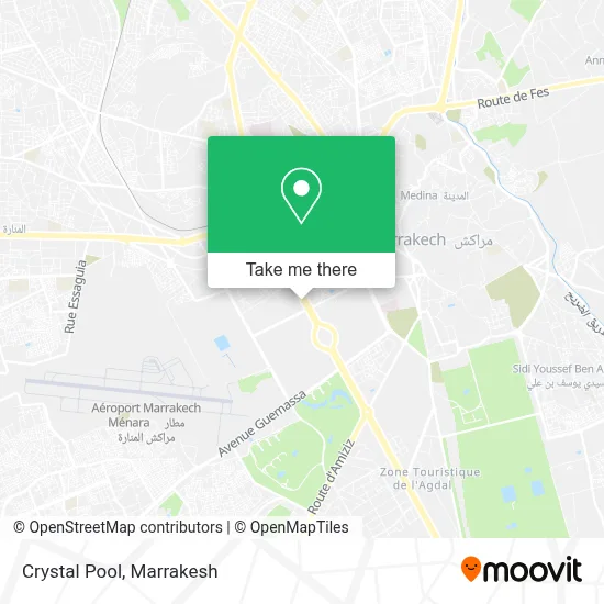 Crystal Pool map