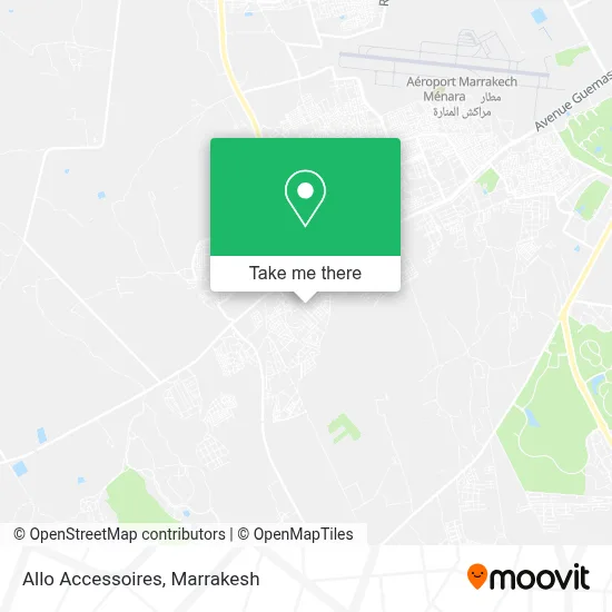 Allo Accessoires map