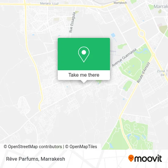 Rêve Parfums map
