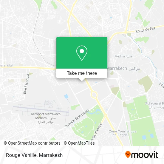 Rouge Vanille map