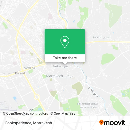 Cooksperience map