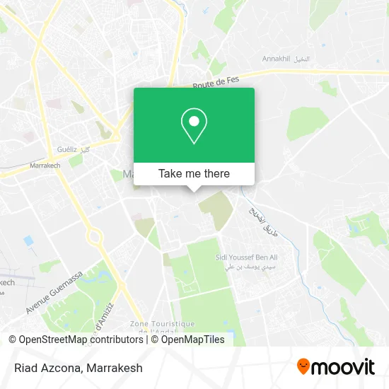 Riad Azcona map