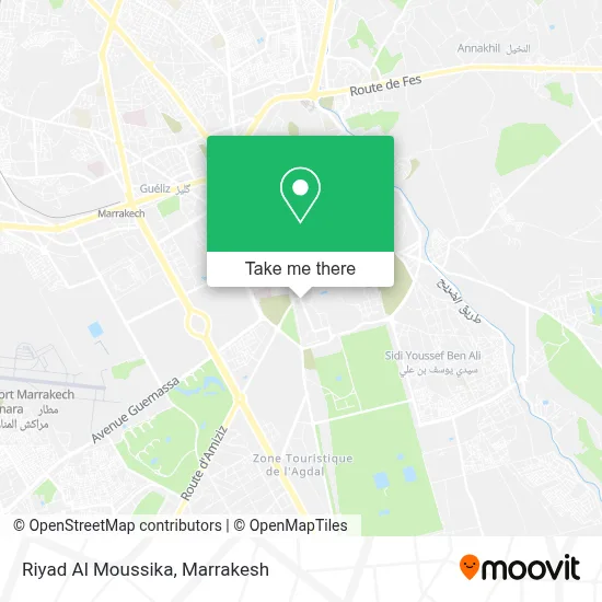Riyad Al Moussika map