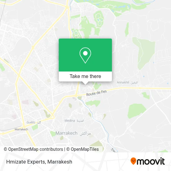 Hmizate Experts map