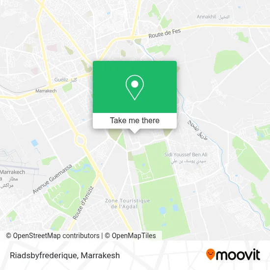 Riadsbyfrederique map
