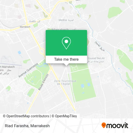 Riad Farasha map