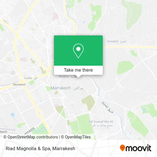 Riad Magnolia & Spa map