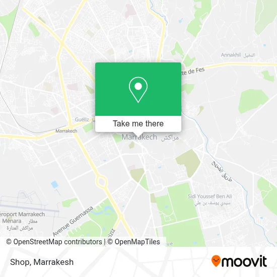 Shop map