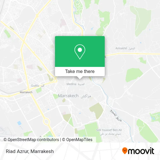 Riad Azrur map