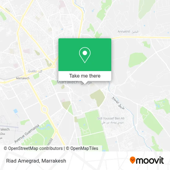 Riad Amegrad map